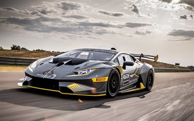 Lamborghini Huracan, 2017, LP 620-2, cup&#234; esportivo, ajuste Huracan, carro de corrida, Lamborghini
