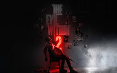 The Evil Within 2, 4k, 2017 pelej&#228;, Survival horror, Id Tech 5