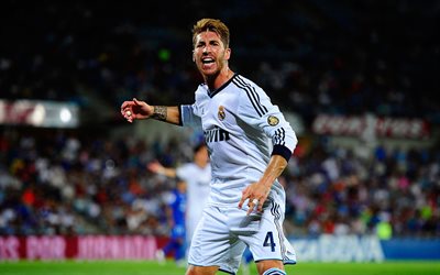 Sergio Ramos, fotboll, Real Madrid, La Liga, fotbollsspelare