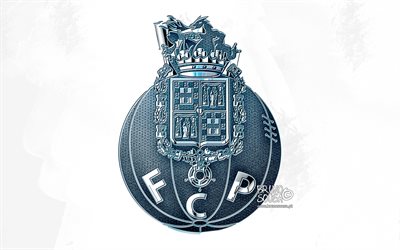 Porto FC, emblem, creative, Primeira Liga, soccer, Portugal, Bruno Sousa, fan art, Porto, Portuguese football club, FC Porto
