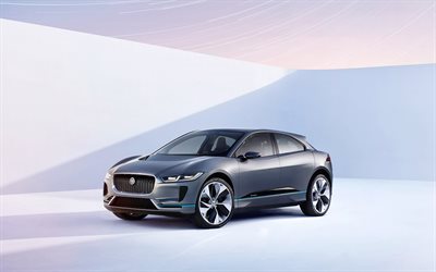 Jaguar I-Pace, Concept, 2016, new crossover, new Jaguar, crossover Jaguar
