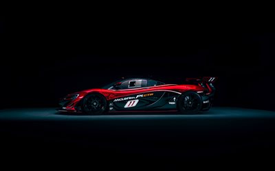 McLaren P1 GTR, 4k, 2018 cars, sportscars, McLaren P1, supercars, McLaren