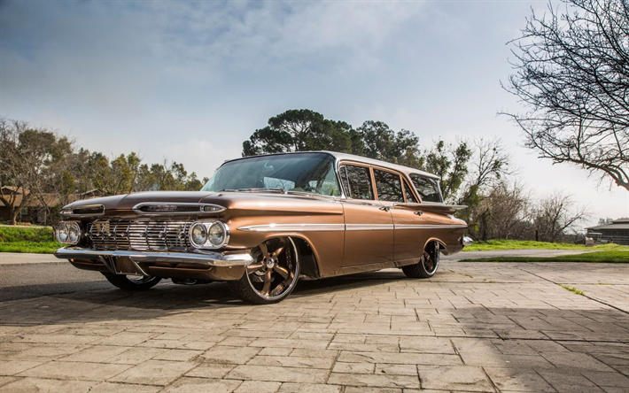download wallpapers chevrolet impala 1959 station wagon retro cars american classic cars lowrider tuning impala chevy chevrolet for desktop free pictures for desktop free download wallpapers chevrolet impala