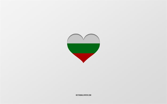 ダウンロード画像 私はブルガリアが大好き ヨーロッパ諸国 ブルガリア 灰色の背景 ブルガリア国旗ハート 好きな国 愛ブルガリア フリー のピクチャを無料デスクトップの壁紙