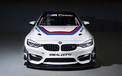 4k, BMW M4 GT4, 2018 cars, sportscars, BMW Motorsport, BMW