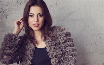Shahrzad Sabet, turco modelo, retrato, 4k, mulher bonita, modelo de moda