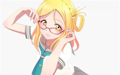 love live school idol, eri ayase, weiblichen anime charakteren, den japanischen manga