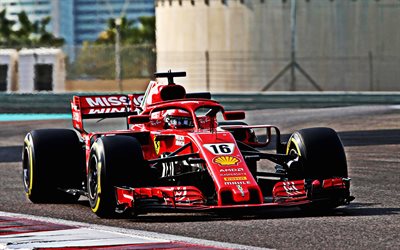 Charles Leclerc, Scuderia Ferrari, Formel 1, Ferrari SF90, racing bil, Italienska laget, F1, Franska race driver