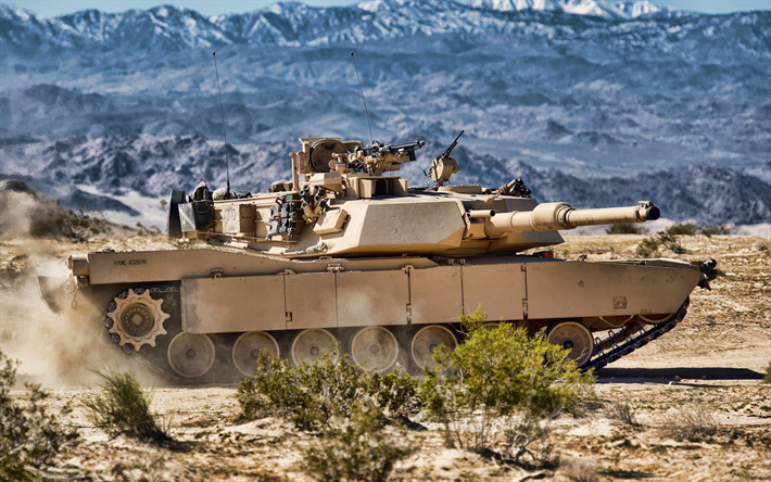 M1A1アブラムス, アメリカの主力戦車, 砂漠, 砂迷彩, タンク, 現代の装甲車両, 米国陸軍, 米国