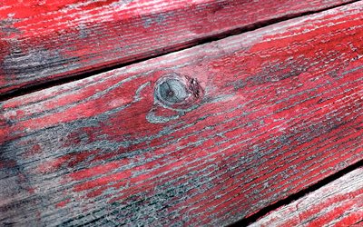 old painted boards, old wooden texture, red wood planks, wooden background