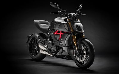 ducati diavel 1260 s, superbikes, 2019 bikes, neue diavel, 2019 ducati diavel, italienische motorr&#228;der, ducati
