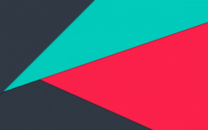 triangles, android, blue pink gray, lollipop, geometric shapes, material design, creative, geometry, colorful background