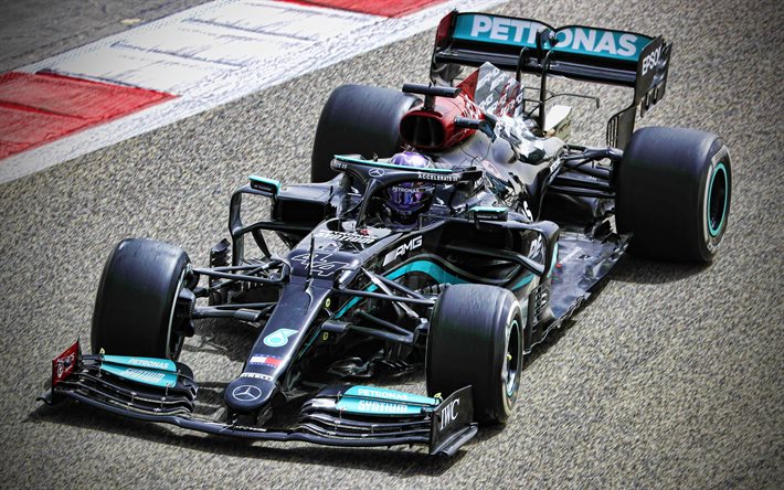 Lewis Hamilton, 4k, 2021, Mercedes-AMG F1 W12, Mercedes-AMG Petronas Formula 1 Takımı, İngiliz yarış pilotları, Formula 1, Mercedes-AMG F1 W12 pistte, F1 2021, HDR