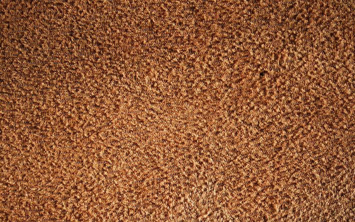 brun textil-textur, 4k, brunt tyg konsistens, brun bakgrund, tyg texturer, brunt tyg