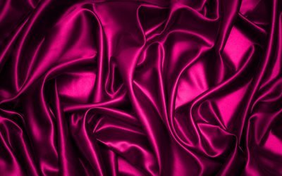 roxo de seda, 4k, roxo de textura de tecido, seda, roxo fundos, cetim roxo, tecido de texturas, cetim, de seda, texturas