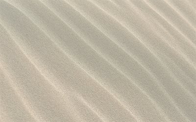 sable gris texture, 4k, macro, le sable ondul&#233; de fond, les vagues de sable de la texture, de sable, de milieux, de sable tetures, ondul&#233;, de textures, de mod&#232;le