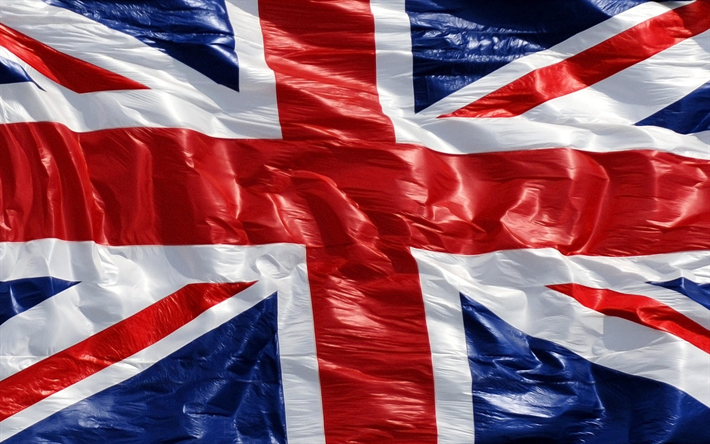 Bandera brit&#225;nica, la seda de la bandera, la Bandera de la Gran Breta&#241;a, bandera del reino unido, Reino Unido