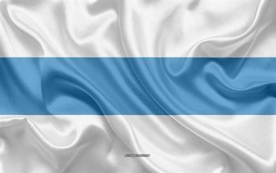 旗のトゥクマン, 4k, 絹の旗を, 地アルゼンチン, シルクの質感, トゥクマン州フラグ, 【クリエイティブ-アート, トゥクマン, アルゼンチン