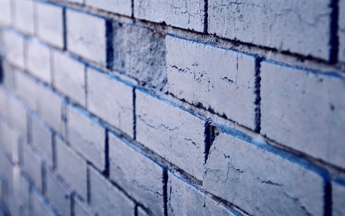 brick wall texture, brickwork, gray brick background, bricks, stone texture, old bricks