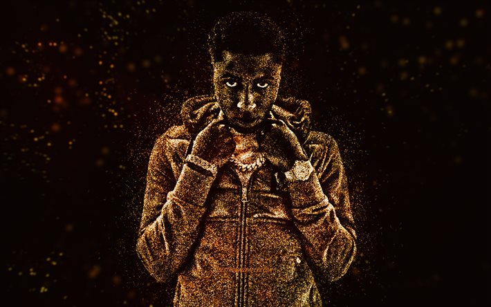 Download wallpapers YoungBoy Never Broke Again, yellow glitter art, black  background, American rapper, YoungBoy Never Broke Again art, YoungBoy art,  Kentrell DeSean Gaulden, NBA YoungBoy for desktop free. Pictures for  desktop free