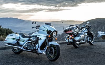 Kawasaki Vulcan 1700 Vaquero, superbikes, 2018 bicicletas, japon&#233;s de motocicletas, Kawasaki