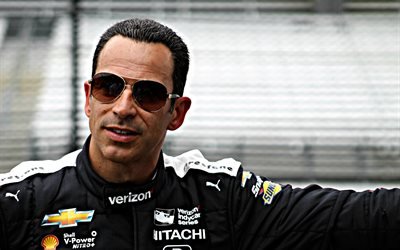 Helio Castroneves, 4k, close-up, Indycar Series, racing driver, Indy 500, WeatherTech SportsCar Championship