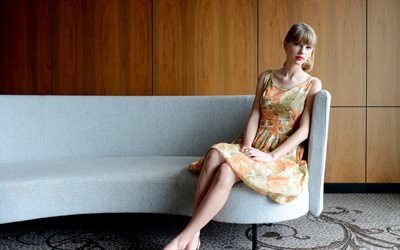 Taylor Swift, 4k, American singer, beautiful young woman, portrait