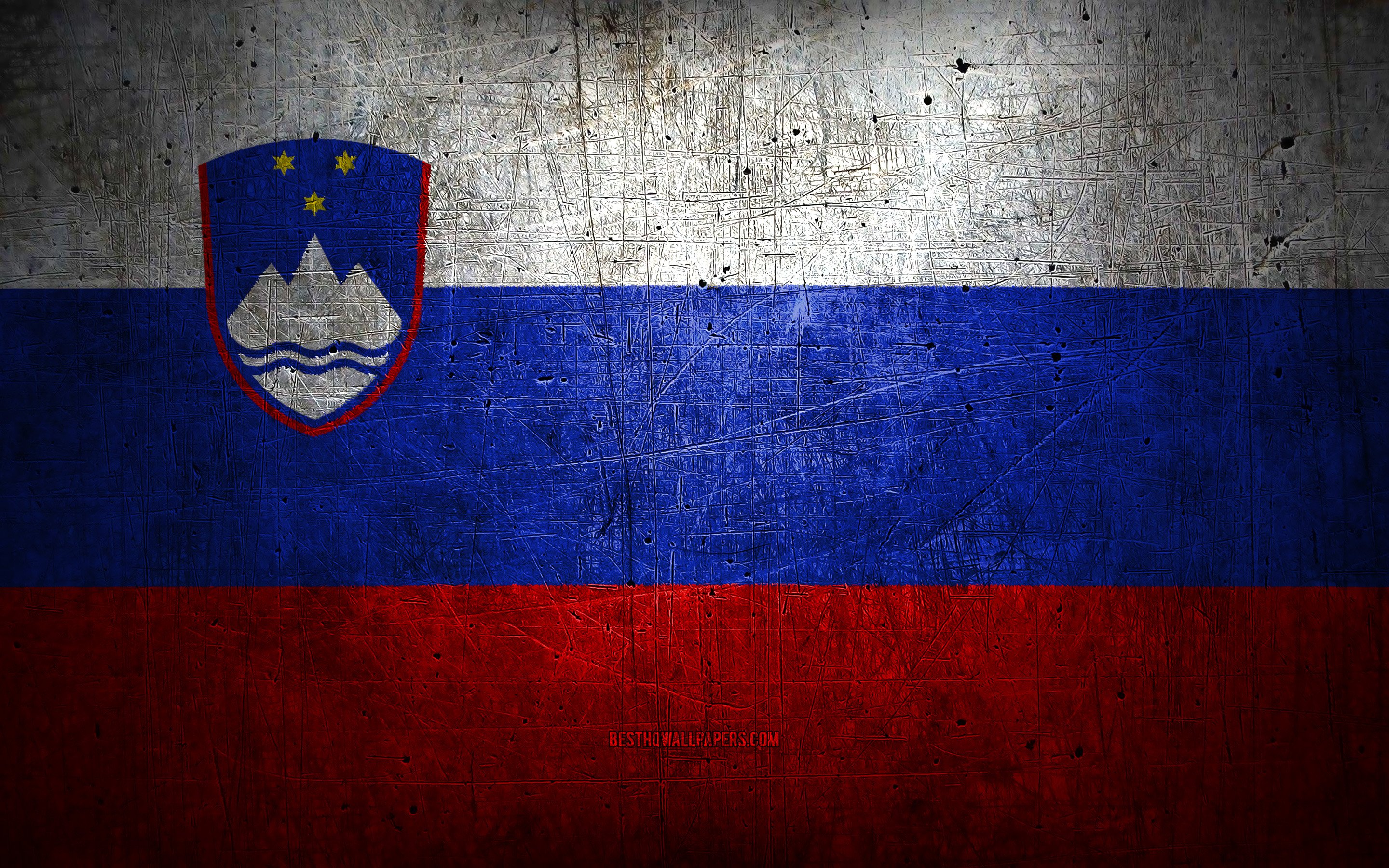 ダウンロード画像 スロベニアの金属旗 グランジアート ヨーロッパ諸国 スロベニアの日 国家のシンボル スロベニア国旗 金属旗 スロベニアの 国旗 ヨーロッパ スロベニア 画面の解像度 x1800 壁紙デスクトップ上