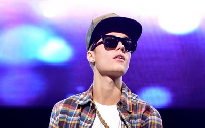 Justin Bieber, le chanteur Canadien, portrait, les jeunes &#233;toiles