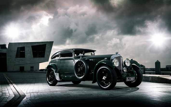 Bentley Speed Six Bl&#229; T&#229;get-S&#228;rskilda, 1930 bilar, retro bilar, Gurney Nutting, Bentley