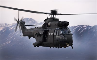 RAF Puma HC2, 軍用ヘリコプター, 空気力, エアバス社