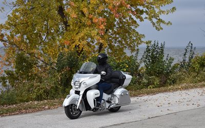 Indiano Roadmaster, 4k, strada, 2018 moto, superbike, biker, cruiser moto