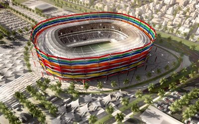 Thani bin Jassim Stadium, Katar Yıldızlar Ligi, Al-Gharafa Stadyumu, Futbol Stadyumu, futbol, Katar stadyumlar, Katar, Al Gharafa FC