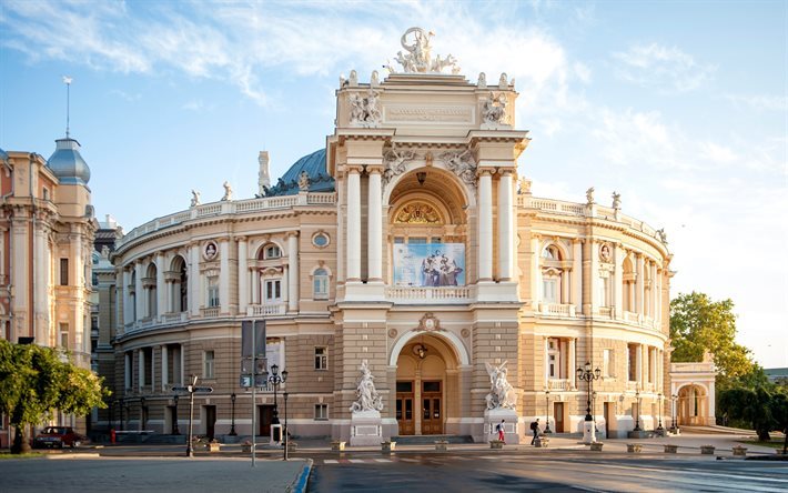 Teatro Accademico nazionale dell&#39;Opera, Odessa, in Ucraina, teatro