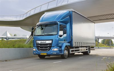 DAF LF, 2017, 小型トラック, トラック輸送, 貨物のトラック, 新LF, DAF