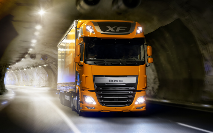 DAF XF, 2017, 440 FT 4x2, tronco trattore, nuova XF, il trasporto, la consegna del carico concetti, DAF