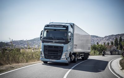 VOLVO FH, 2017, biogas, long-haul truck, trucking, delivery of goods, VOLVO FH LNG