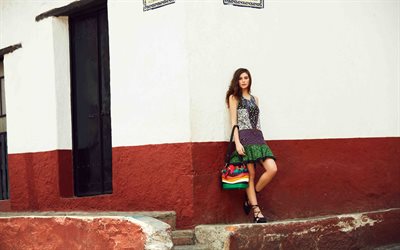 Alejandra Guilmant, A atriz mexicana, 4k, jovem e bela mulher, modelo de moda