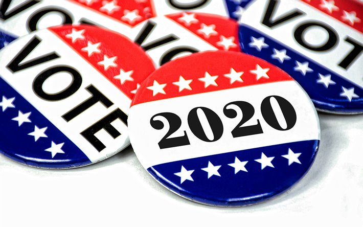 2020年までの米国の大統領選挙, 月3, 2020, 選挙, 米国, 大統領選挙人を送, 概念
