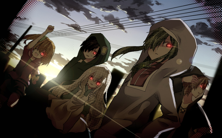 Download Wallpapers Kagerou Project Vocaloid Anime