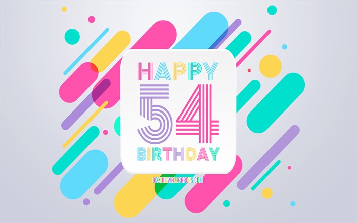 Geburtstag 54
