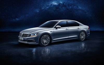 Volkswagen Phideon, 2017, silver Phideon, luxury cars, business class, Volkswagen