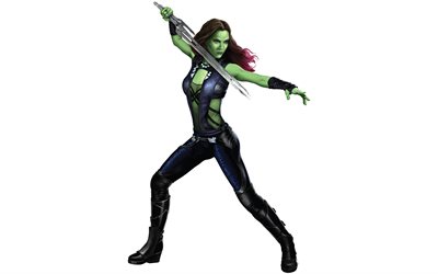 Gamora, 4k, supervillano 2018 pel&#237;cula, Avengers Infinity War