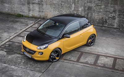 Opel Adam, 2017, sm&#229; bilar, tuning Adam, stadens bilar, Opel