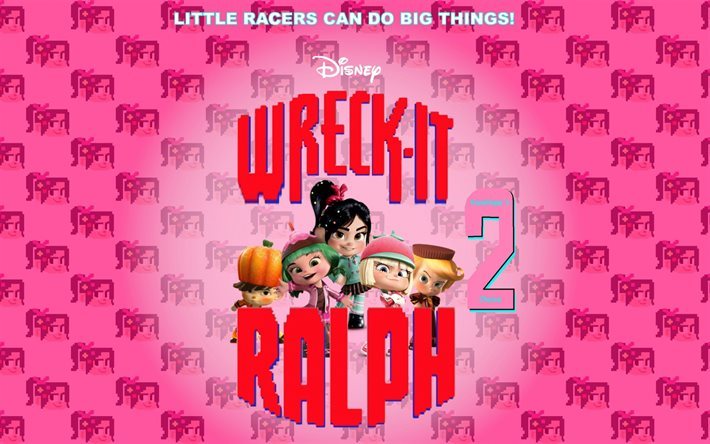 Wreck-It Ralph2, 2018年, ウォルトディズニー, ラルフエンゲルスタッドアリーナ, Vanellope