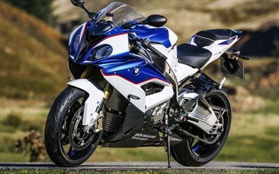 BMW S1000RR, 4k, Michelin Power RS, tuning, 2018 vélos, superbikes, BMW