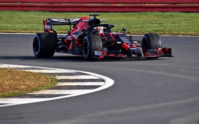 A Red Bull Racing RB15, 2019, novo carro de corrida F1 2019, RB15, F&#243;rmula 1, pista de corridas, O Red Bull