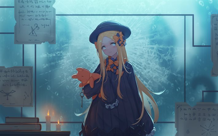 Download Wallpapers Fate Grand Order First Order Abigail Williams Portrait Main Characters Anime Characters For Desktop Free Pictures For Desktop Free