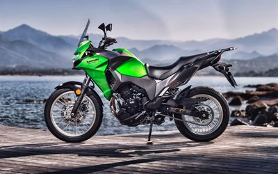 Kawasaki Versys-X 300, 4k, superbikes, 2020 bikes, HDR, 2020 Kawasaki Versys-X, japanese motorcycles, Kawasaki