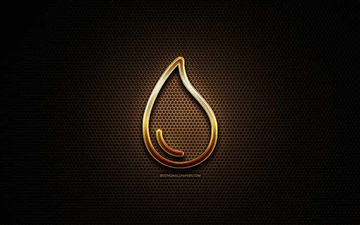 Elixir glitter-logo, ohjelmointikieli, grid metalli tausta, Elixir, luova, ohjelmointi kielen merkkej&#228;, Elixir-logo